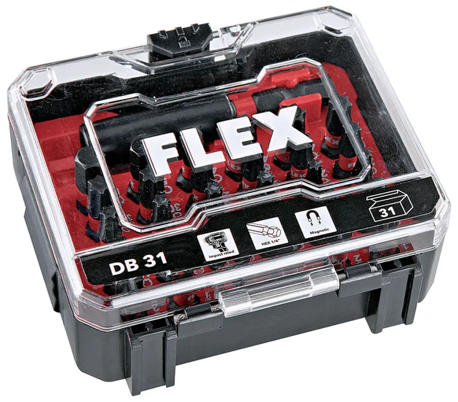 Adventní kalendář 2024 v balení s ručním aku šroubovákem 4V, laserovým měřičem vzdálenosti a příslušenstvím v sadě StackPack bit box